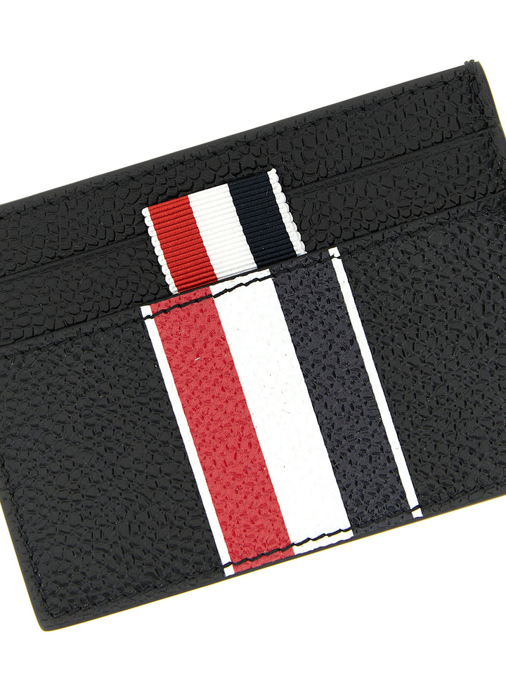 Thom Browne Rwb Card Holder Portafogli - Nero | 0c3e47469dd7e88a7b4d4009ae317d211177e985