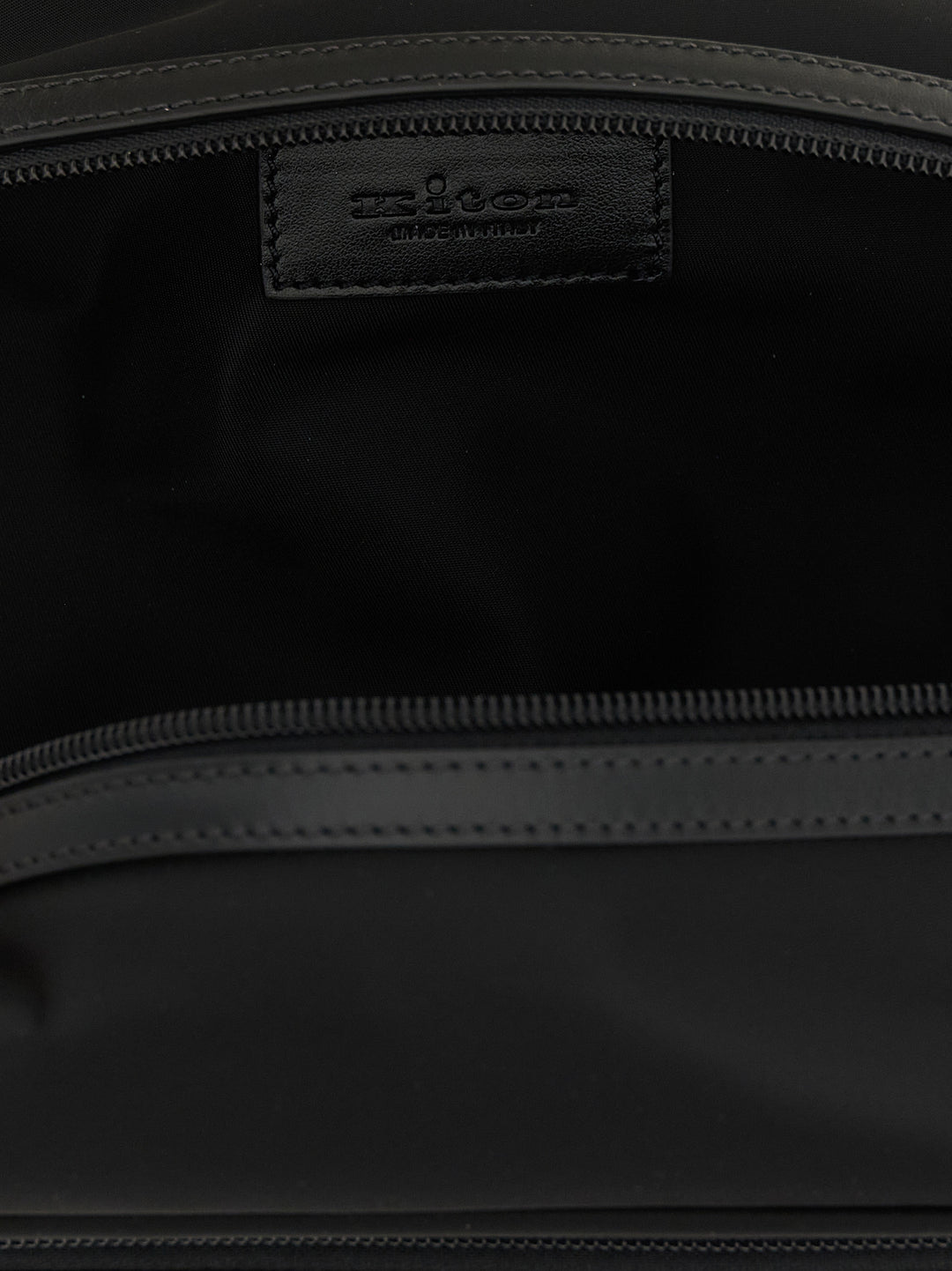 Kiton Metallic Logo Beauty - Nero | 5661f38e9d70a9a6271197dbb16801f192b939ca