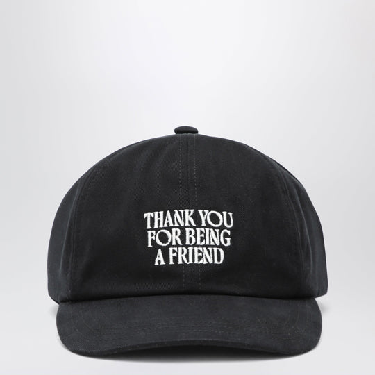 Black Thank You For Being A Friend Baseball Cap