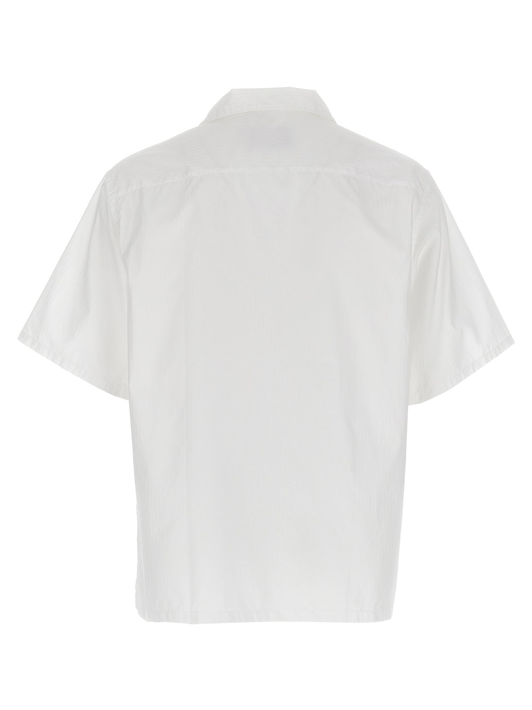Prada Striped Shirt Camicie - Bianco | b690a15b27446c07bf804c2653cb31d399595ad3