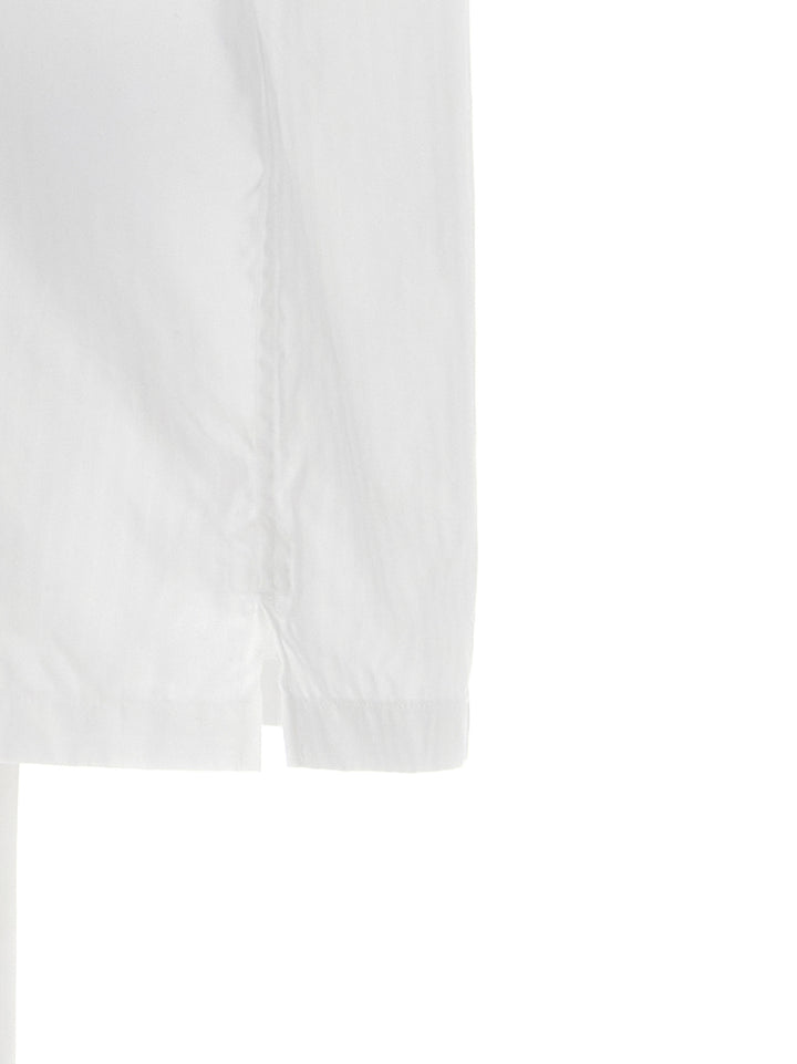 Prada Striped Shirt Camicie - Bianco | 9f160998ce2636a3f03818987ba908deceb40324
