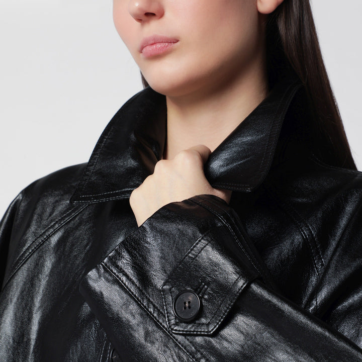 Dunst Chaqueta Lily Negra De Piel Sintética