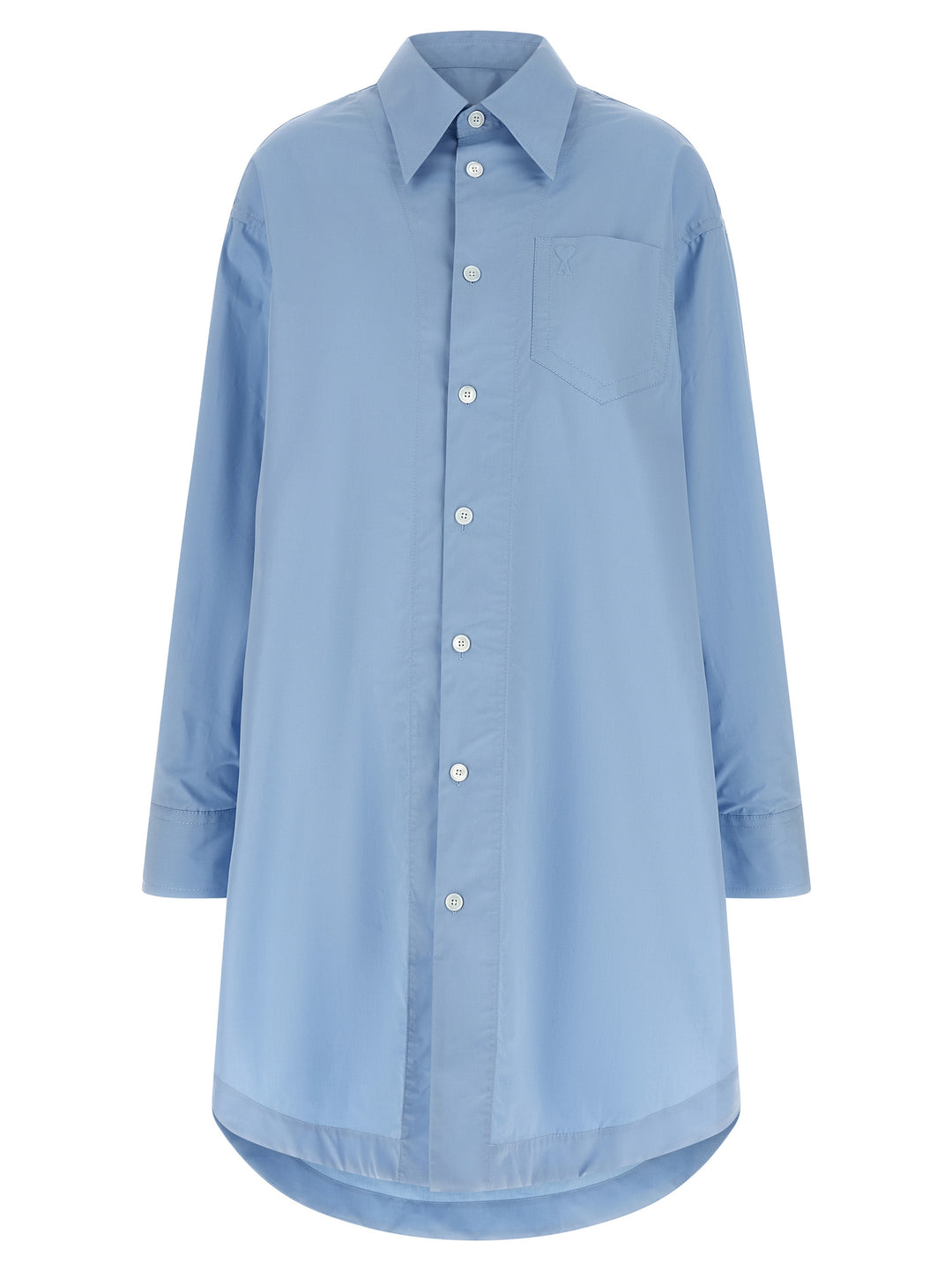 Ami Paris Ami De Coeur Abiti - Celeste | 9b0fb394f670df128da025dbf06b36ca3c03d55a