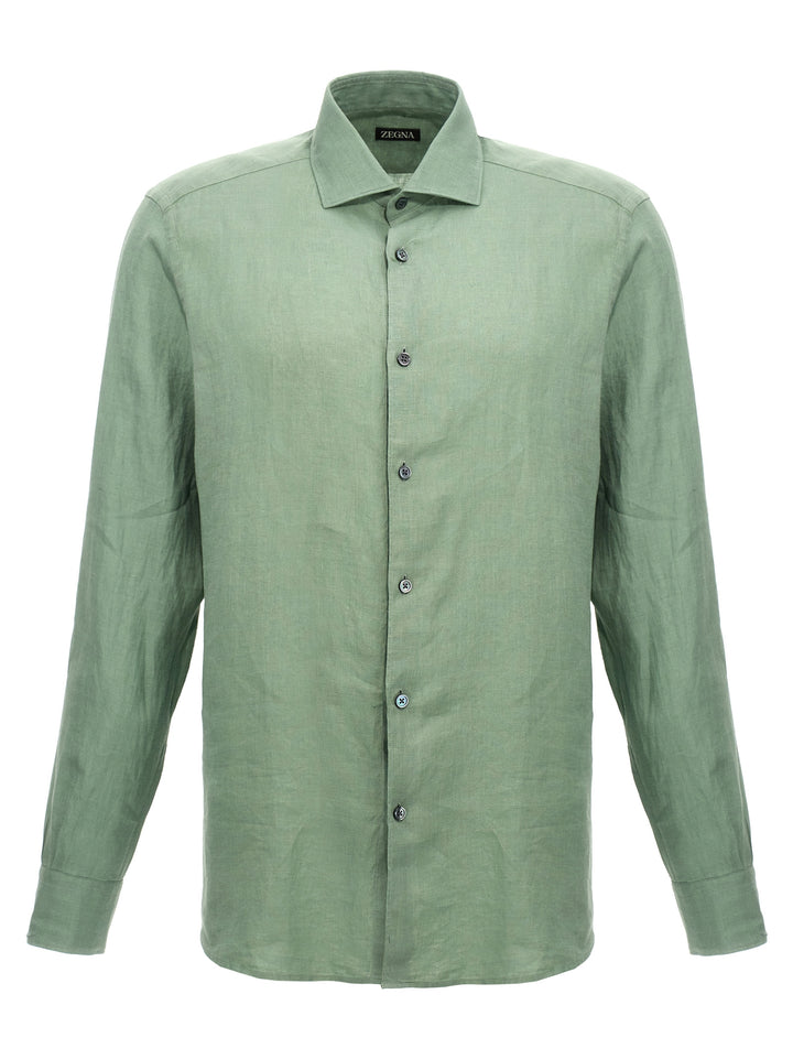 Linen Shirt Camicie Verde
