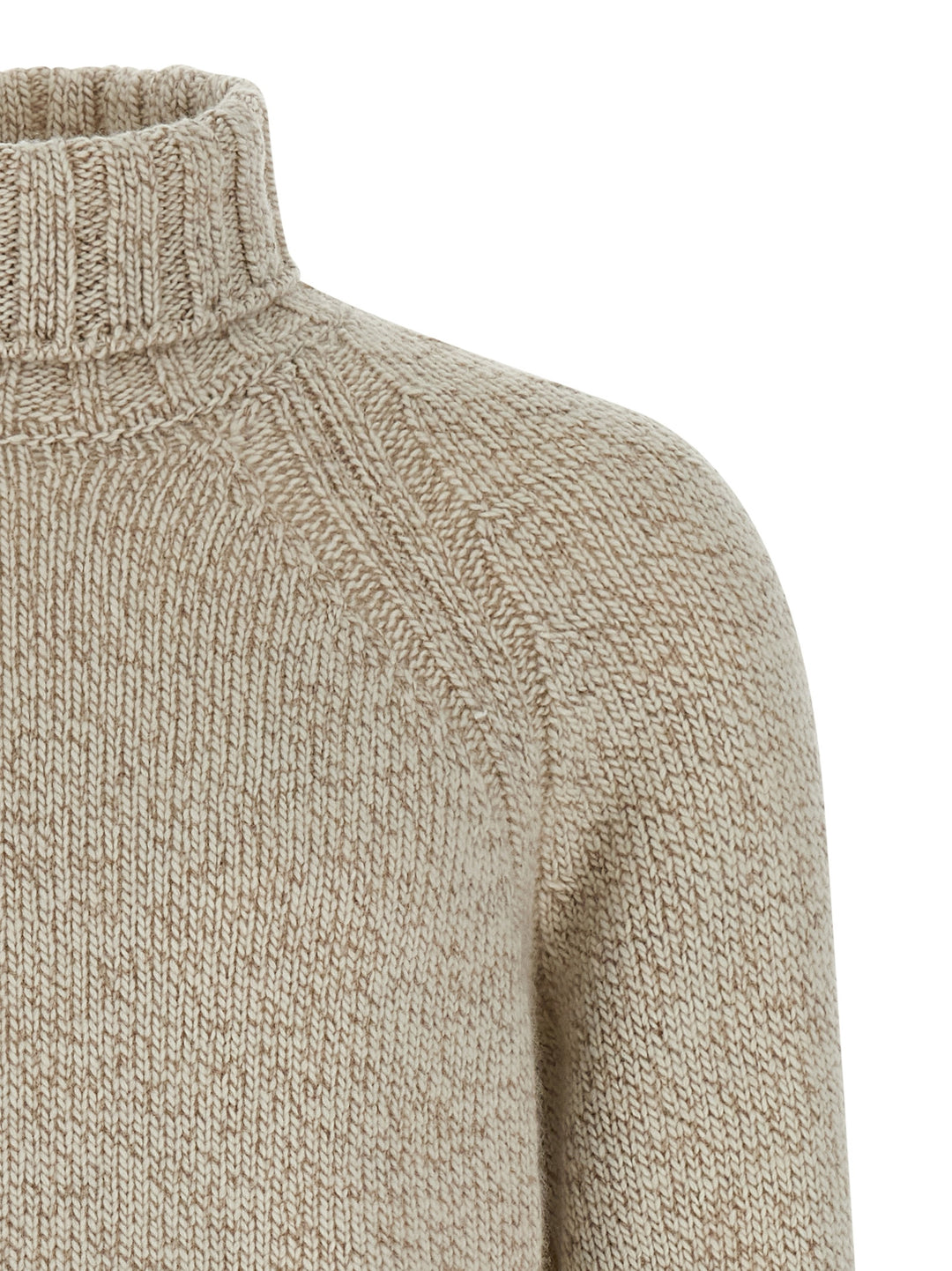 Zegna Cashmere Turtleneck Sweater Maglioni - Beige | 1ef4f74ca74005d6c091bc062e6ccdb83c3ac00c
