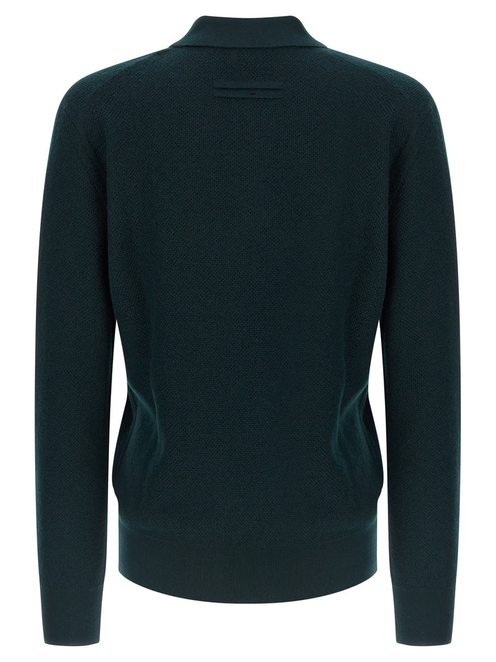 Zegna Oasi Cashmere Polo - Verde | 15952cc9848642dff340545fd095a6a01bfb2e0d
