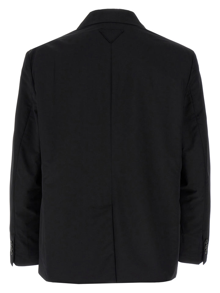 Prada Single-Breasted Blazer - Nero | 2b7598132ab1178eee0894d51ee35d9559891af3