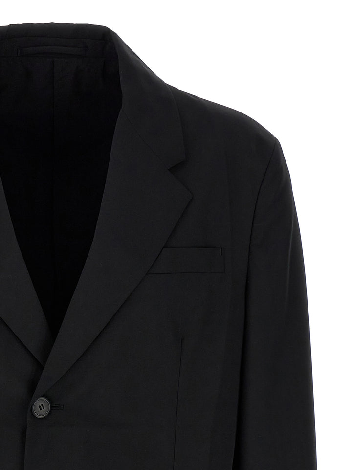 Prada Single-Breasted Blazer - Nero | 51c692c2ffa48d9c5bc7b333a6fcd0274b2fdab0