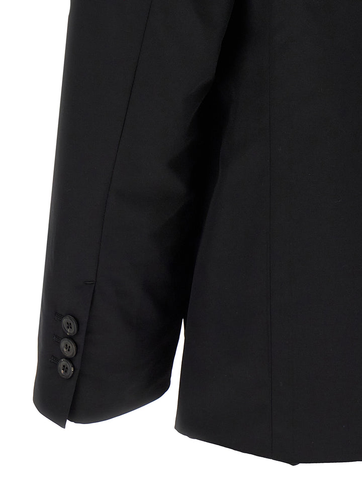 Prada Single-Breasted Blazer - Nero | 720449a4d52ec11f9a333c574348ba2feeb97e0b