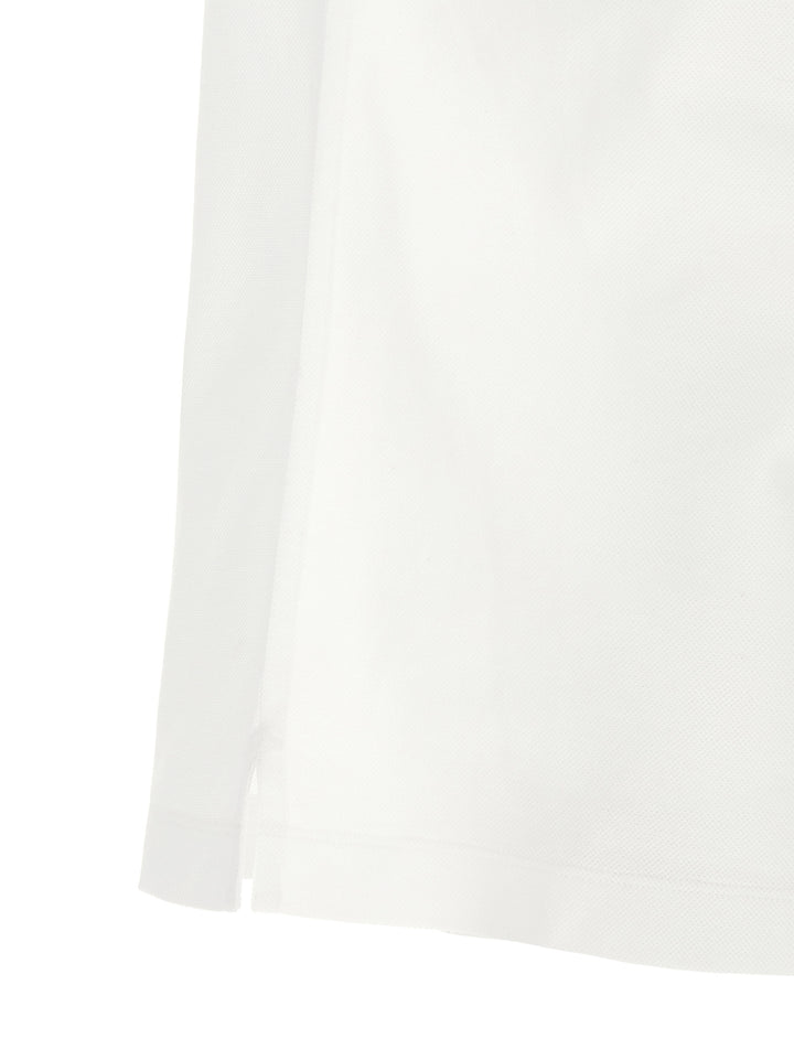 Zegna Piqué Cotton  Shirt Polo - Bianco | 44d8018be51edeacc685104020e9420fb7807693