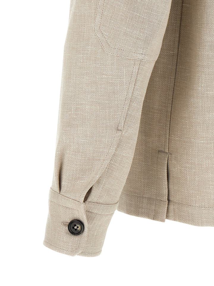 Zegna Crossover Camicie - Grigio | 0f2cbb4bfdc28d820272ba94d8d999c6145e8d36