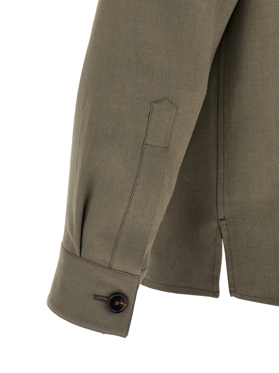 Zegna Oasi Lino Camicie - Grigio | 918cf7fccbd61418847db30e59b2f22e686ff800