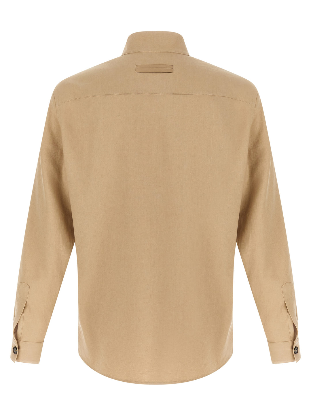Zegna Oasi Lino Camicie - Beige | 60eee9b39fe616bd7062bbc9c264dace0d8bcd97