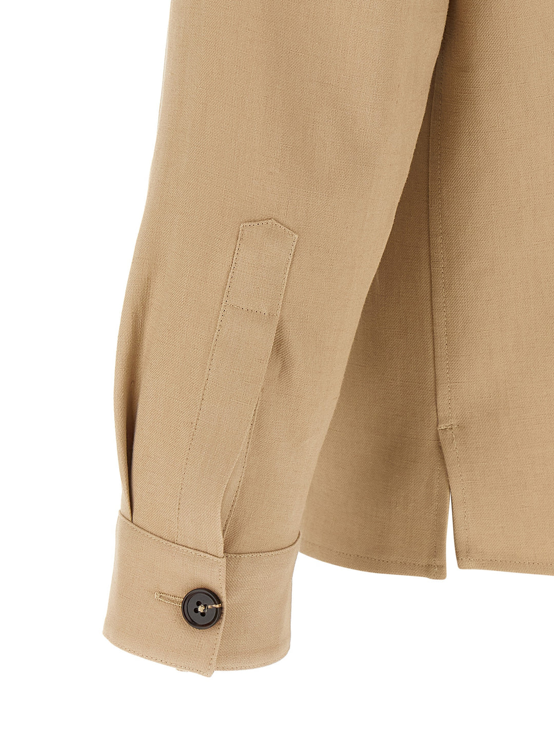 Zegna Oasi Lino Camicie - Beige | 2d6615b4806961a13d3fb3424af03b79b37ae76f