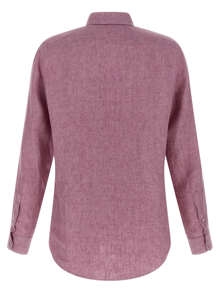 Zegna Oasi Lino Polo - Rosa | 2971a8eda9f2826f4dcded73d74d407cc32a6447