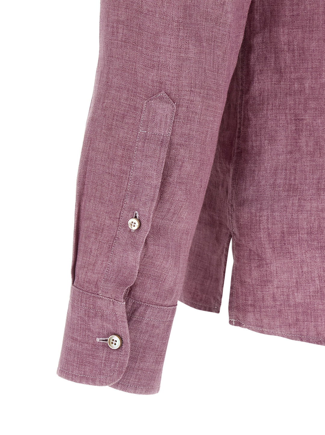 Zegna Oasi Lino Polo - Rosa | 38e401a2a5ef007955acd99ce79d826da7015242