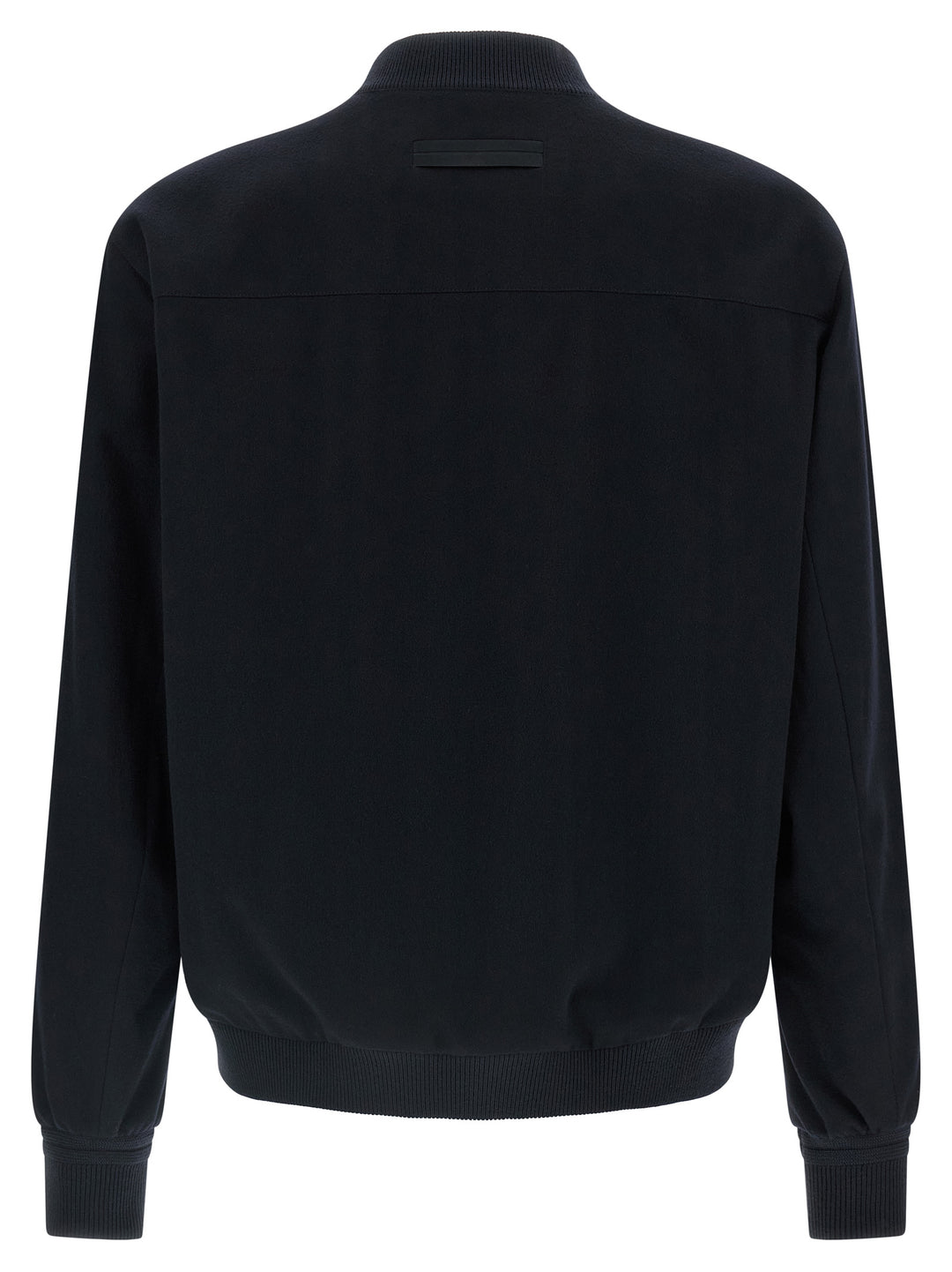 Zegna Oasis Cashmere Bomber Jacket Puffer Jackets - Blu | 657c651a5fd94b22d04ca59860292d6703091e97