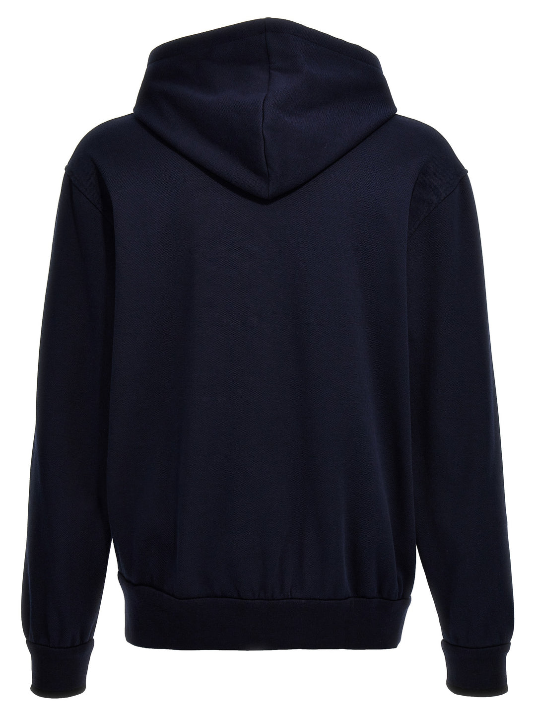 Brioni Piquet Cotton Hoodie Felpe - Blu | 3d67c07477a2a76cb37ff68d9d138b0fb146ca15