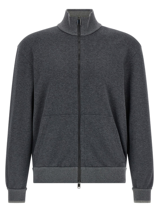 Piqué Cotton Felpe Grigio