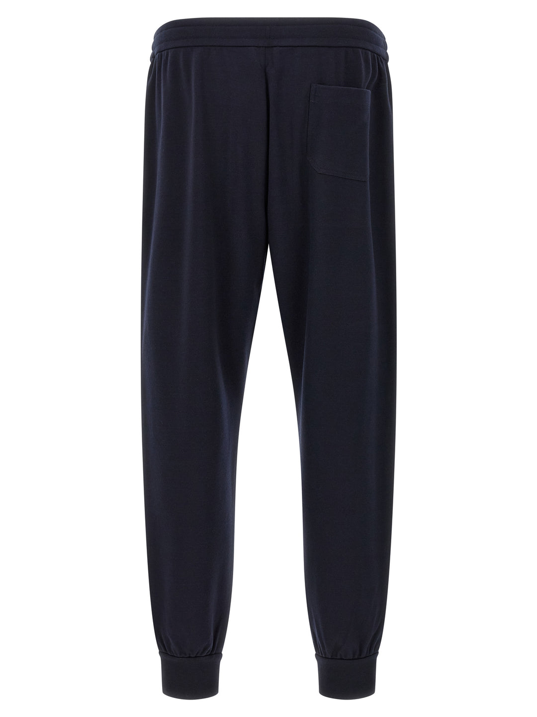 Brioni Cotton And Cashmere Joggers Pantaloni - Blu | c483ef606826c29f4d1ad59defed64f7113776cf