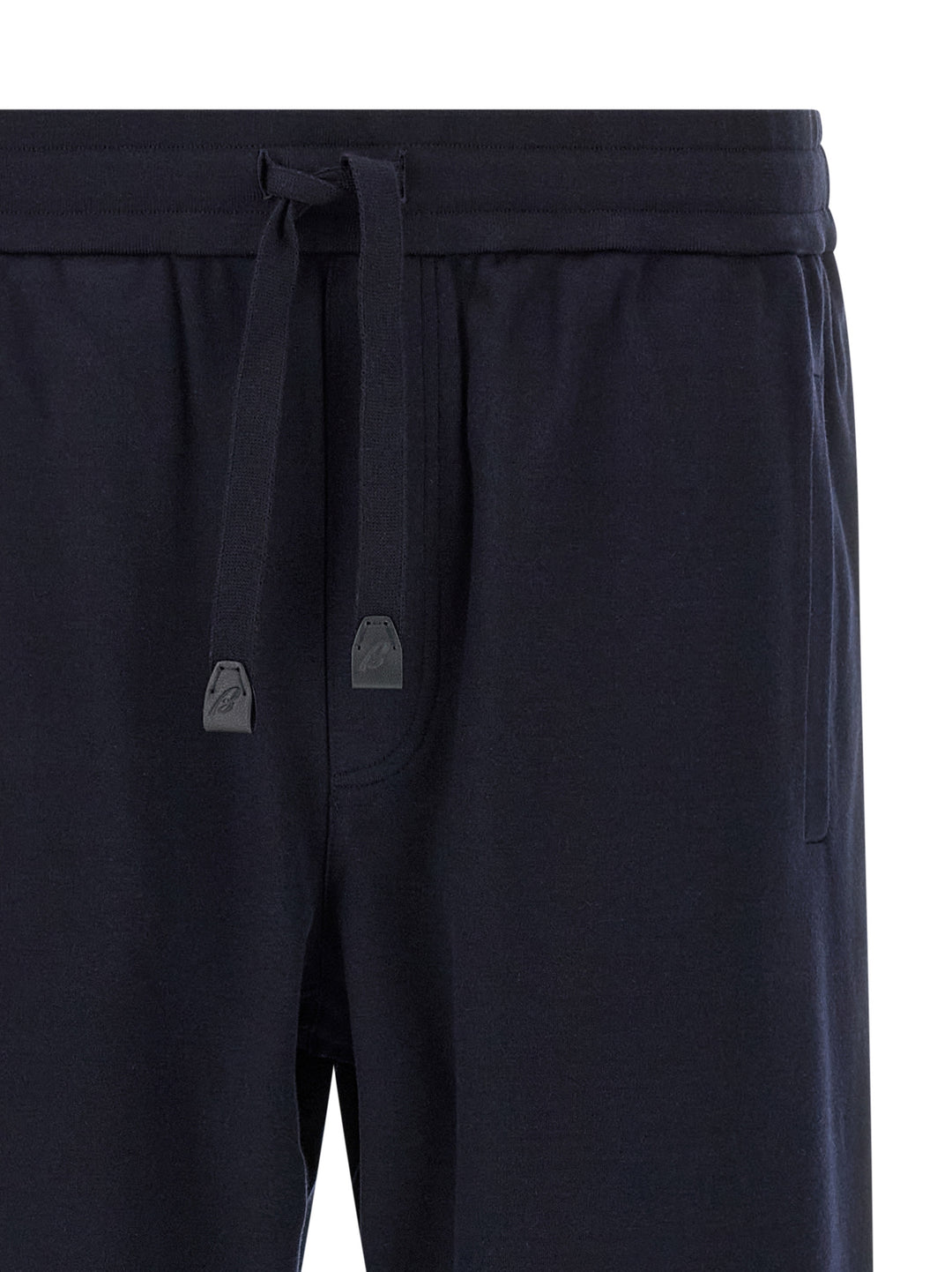Brioni Cotton And Cashmere Joggers Pantaloni - Blu | 1b2924bbf1514a6c140da51954158e0a92e8cb21