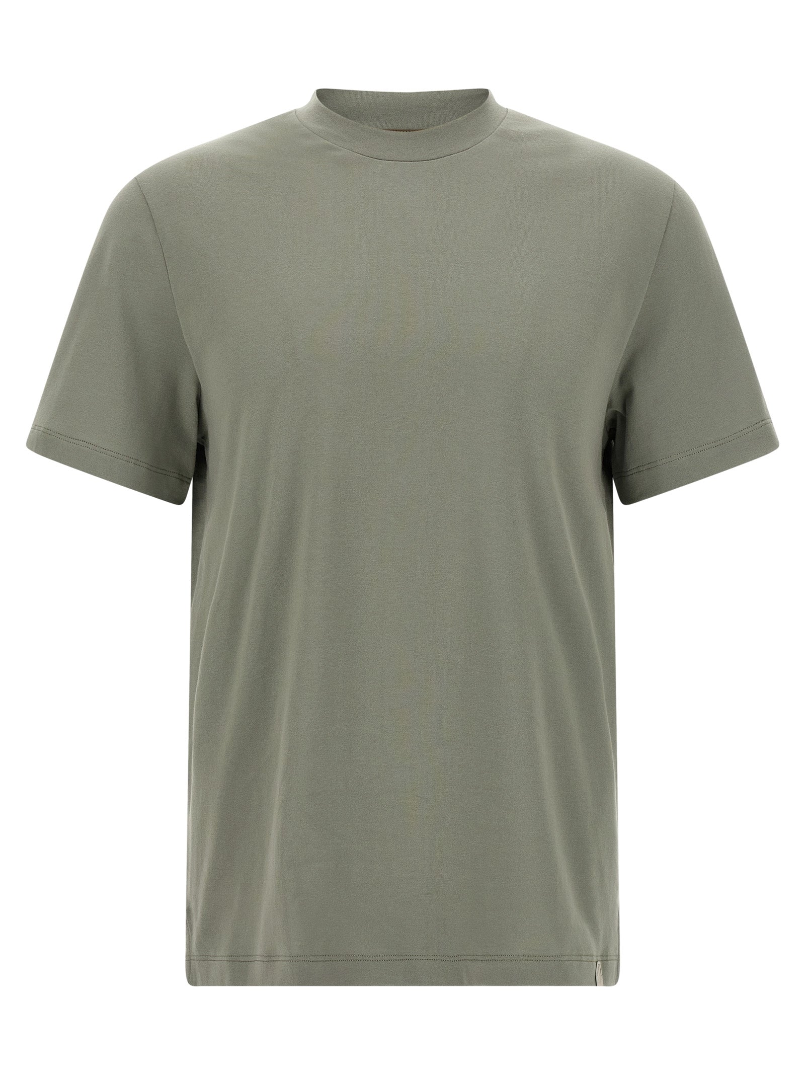 Brioni Carbonated Cotton T shirt - Verde | da805540d8fb61696cad13fe03f11479e7780721