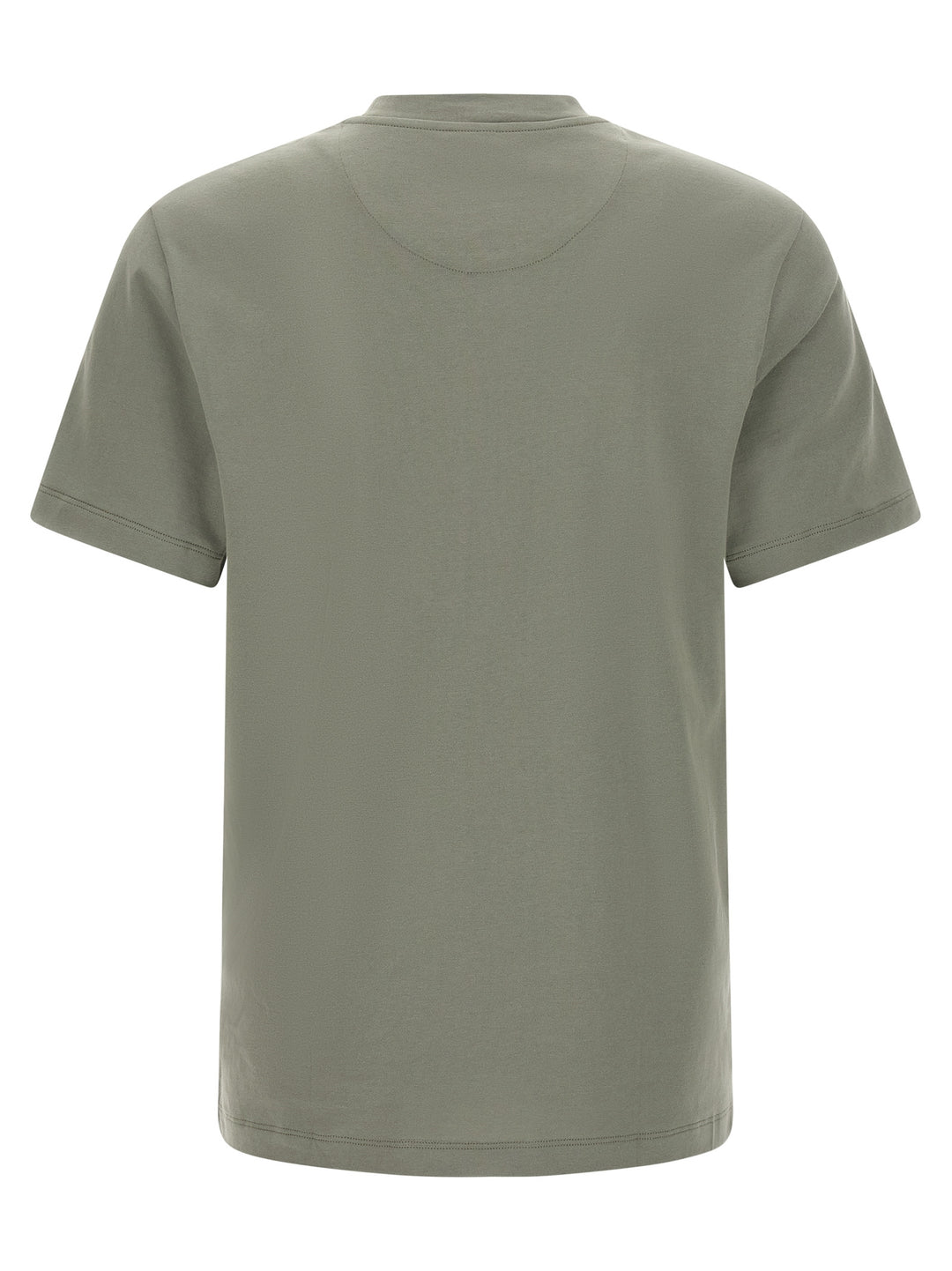 Brioni Carbonated Cotton T shirt - Verde | 4c3b24611307909ef268a59387459e406632a3ab