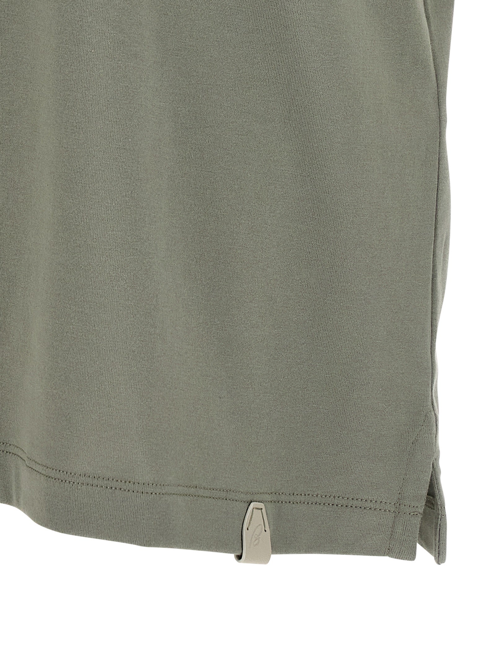 Brioni Carbonated Cotton T shirt - Verde | 921d3fd2983dc426260add50e7a95799e5a86a9a