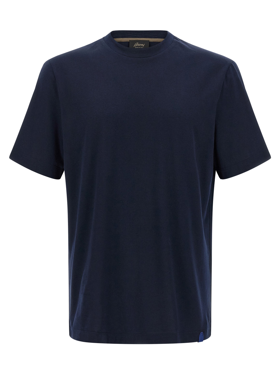 Brioni Logo Patch T shirt - Blu | c65db0f862be80c72d4aebb319e6a40165a59967