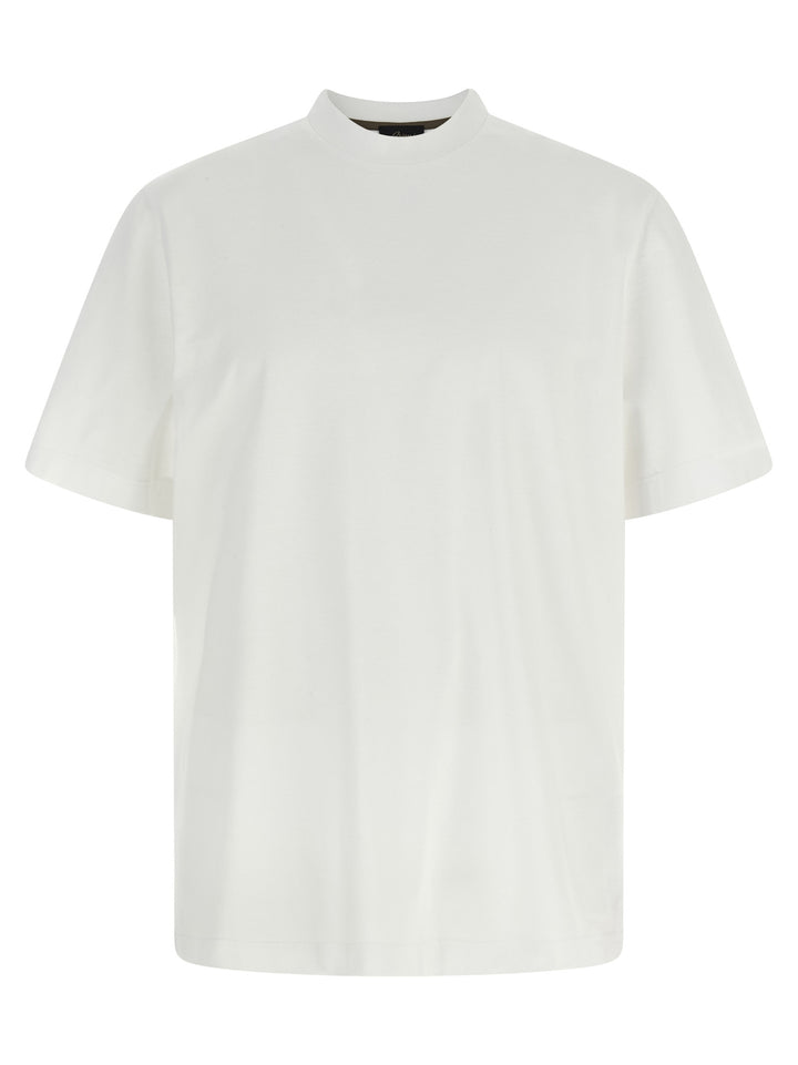 Brioni Logo T shirt - Bianco | 73720d1c5a4e62b281f7b3c17dbee619d6f00778