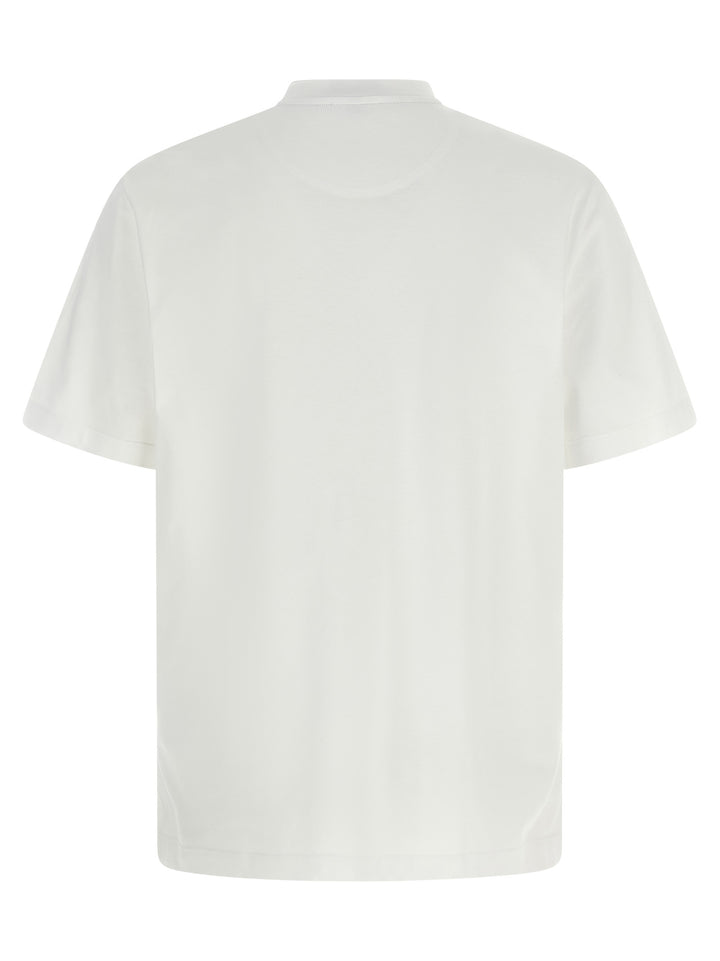 Brioni Logo T shirt - Bianco | c2cc7a5d6c48021a48d9e028fc7d385666650ede