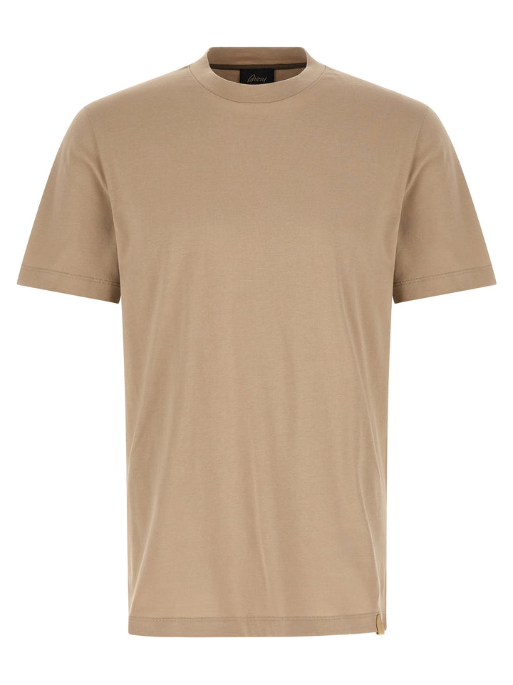 Brioni Carbonated Cotton T shirt - Beige | 3c04f2daa101c1c97abf017b0befbd0ff8ba3735