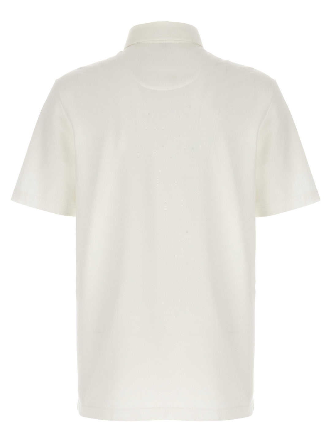 Brioni Cotton  Shirt Polo - Bianco | 1969c44df1ff98979062445102c045196ff3e966