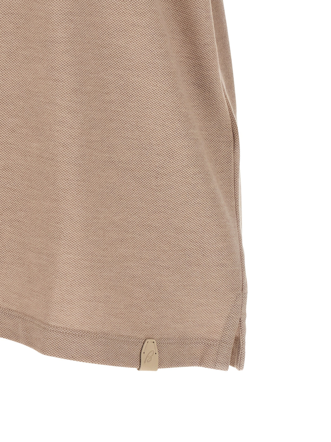 Brioni Cotton  Shirt Polo - Beige | 5e66f7c24f5555102ba4dc9f04dc70201d3a6ce7