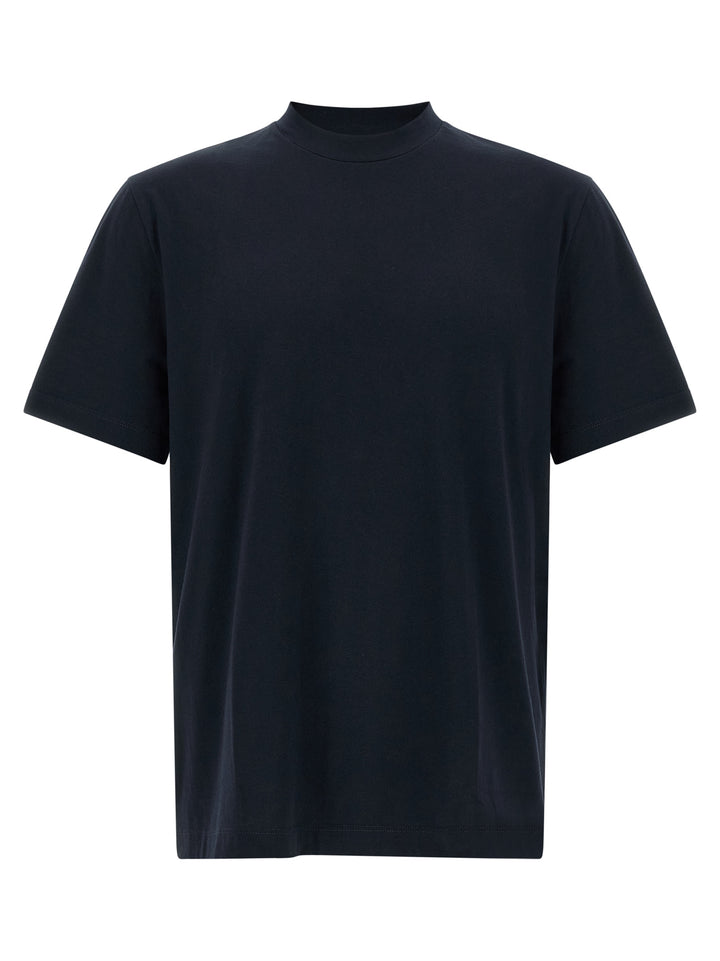 Brioni Logo Embroidery T shirt - Blu | 93212a0b3aacb6ad44f9790697bf5d8a223a6b82