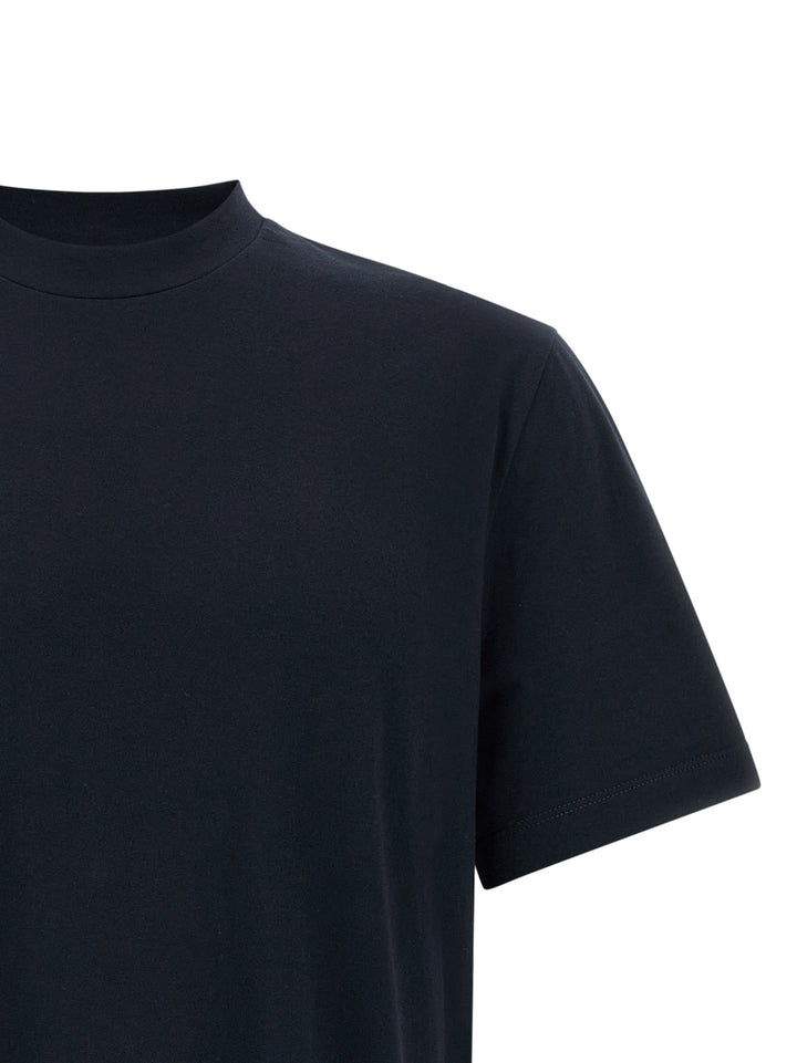Brioni Logo Embroidery T shirt - Blu | 68b147fafdb4ee859e0327203dbf93299087a7f2