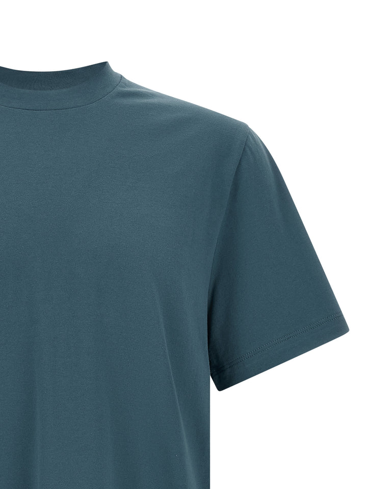 Brioni Logo Embroidery T shirt - Blu | 4f5f53dab016a400f1454991853b0d6e316bf6bd