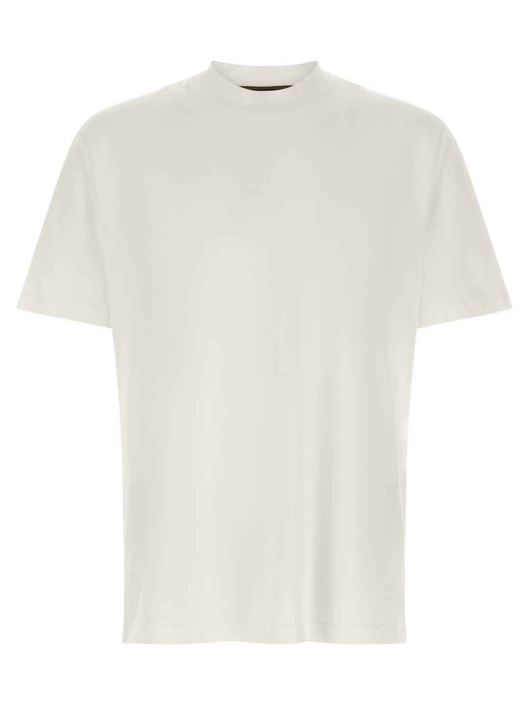Brioni Logo Embroidery T shirt - Bianco | f9644d6e2db5d86d5fae2ebc5a17f1c9dc336456