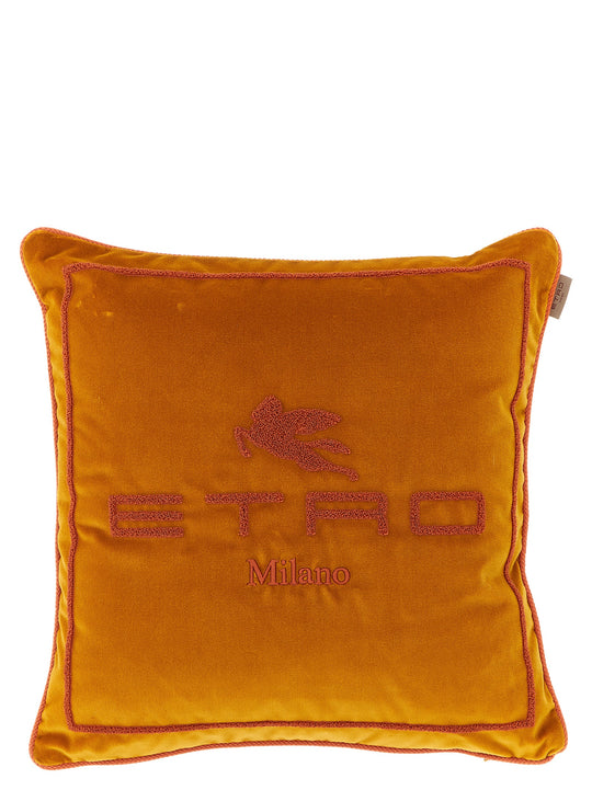 Spunga Logo Cushion Cushions Arancione