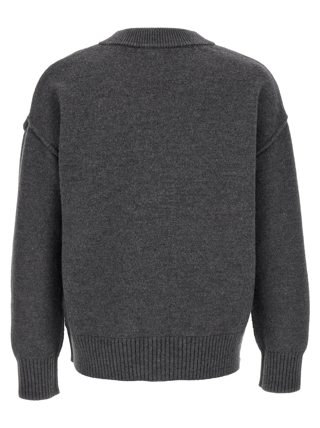 Ami Paris Ami De Coeur Maglioni - Grigio | 7c365aadcbc0b925a885786cee93cd1594f951c1