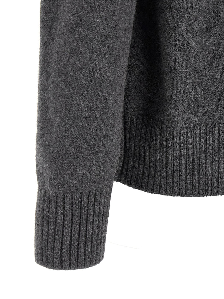 Ami Paris Ami De Coeur Maglioni - Grigio | dbe33bdd70db46adcc93deb8b495fec9aa3f04e0