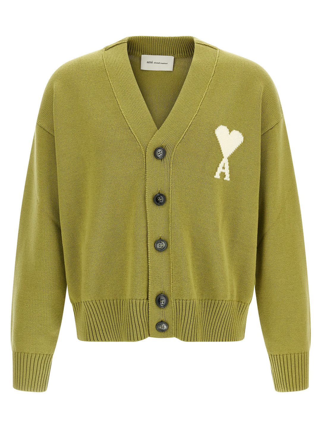 Ami Paris Ami De Coeur Maglioni - Verde | 7cd4fa2b9ee33f2fee025782ba34b5886d9b9093