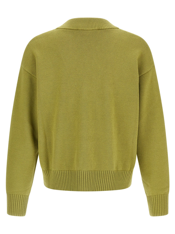 Ami Paris Ami De Coeur Maglioni - Verde | ea72b64b014a3d1aea236fe4f8577ccbe1a0e2d2