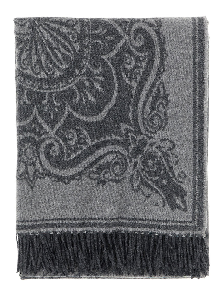 Etro Home Alocasia Bedroom linen and nightwear - Grigio | 601c6f423507cc7989581785a1c65b172f5b9c30