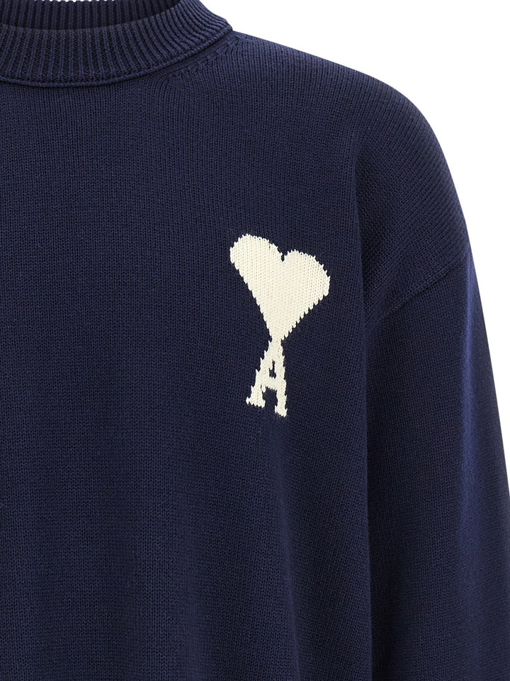 Ami Paris Ami De Coeur Maglioni - Blu | 861fb41da12a6f3fab573d894e13641d89f340cf