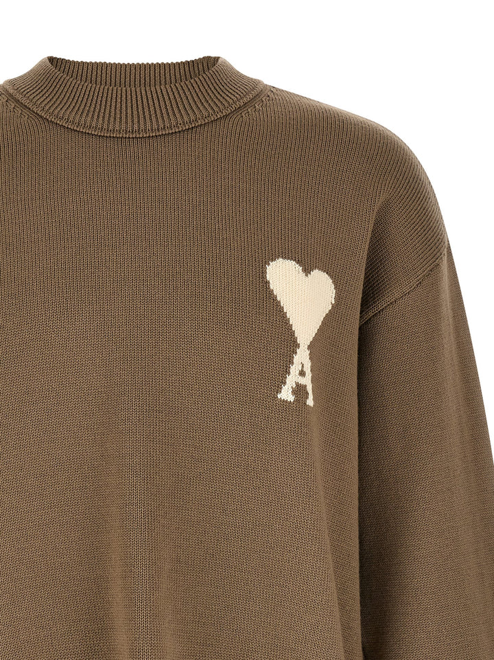 Ami Paris Ami De Coeur Maglioni - Beige | a077906dd7da19b0e12314844947669668b1eee1