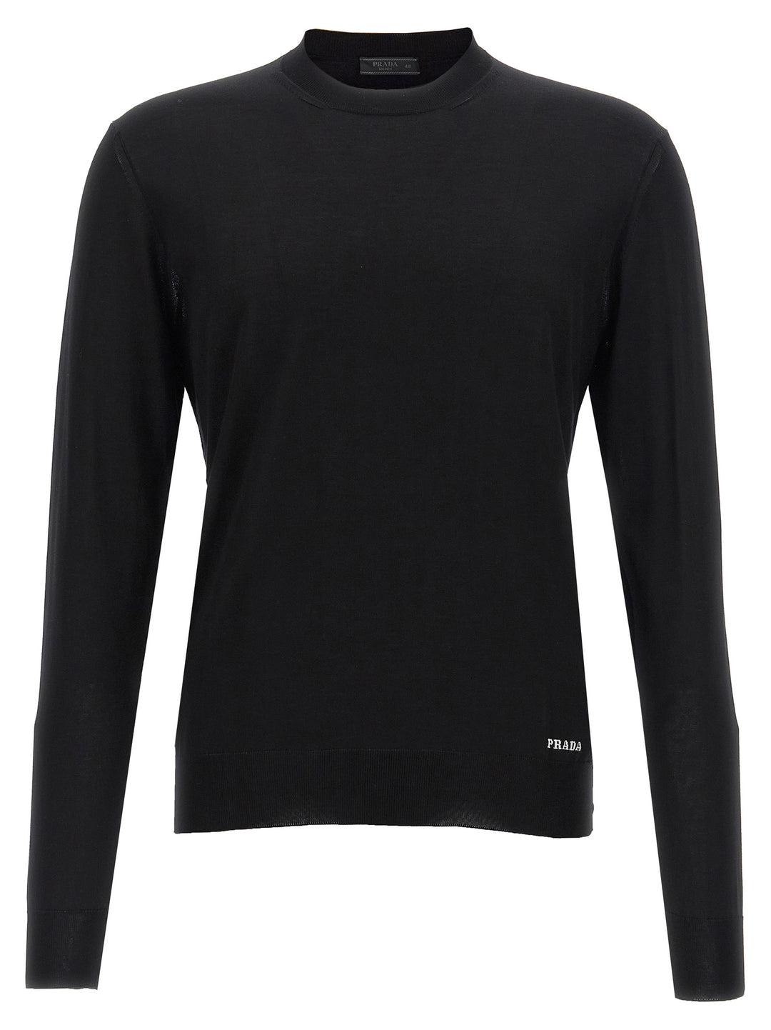 Prada Silk Sweater Maglioni - Nero | 1ea9501ec79b0b5d092468f99aa88c804d027d39
