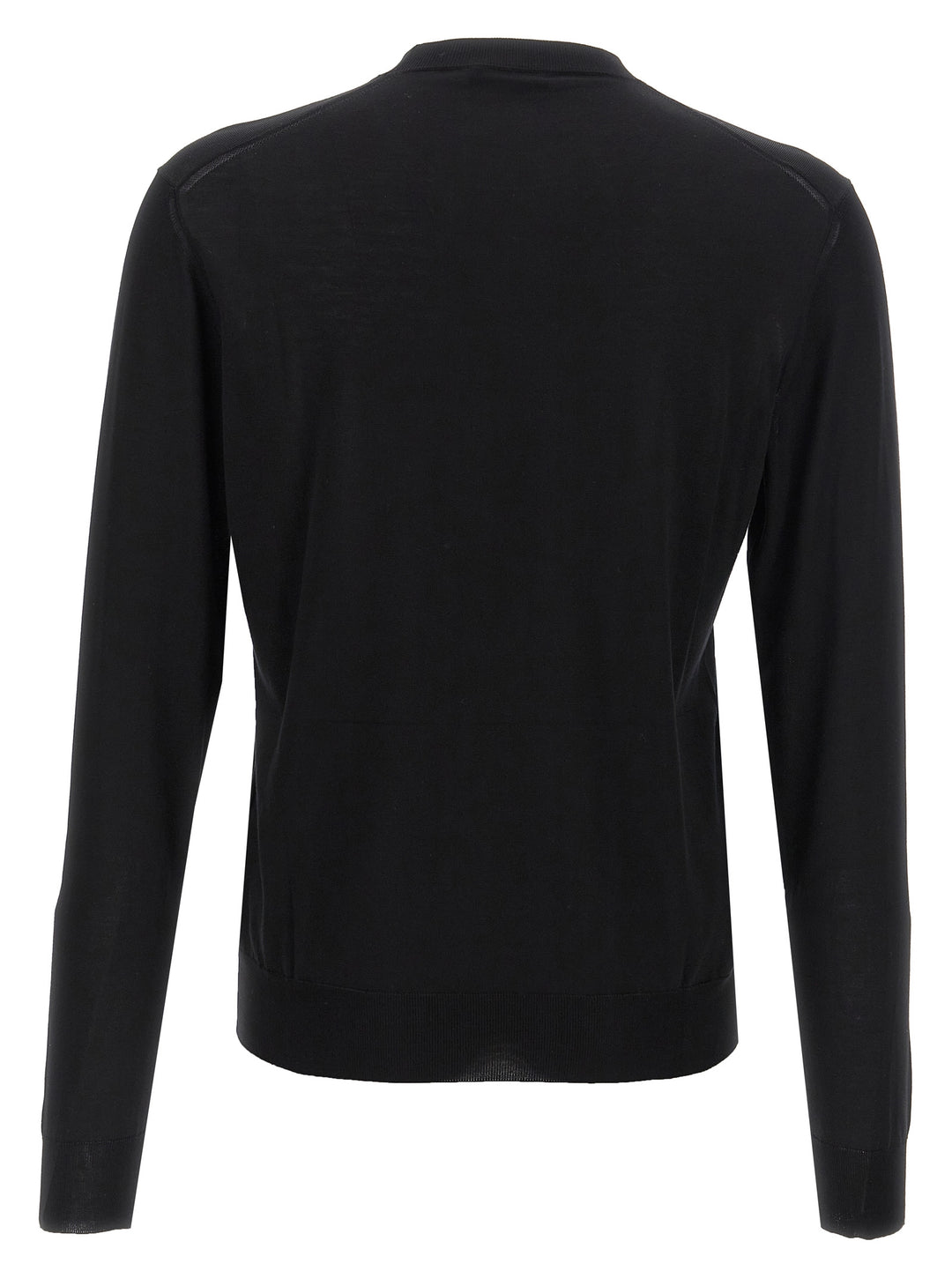 Prada Silk Sweater Maglioni - Nero | 40f2c254ef4247171a2a439f645120455e067e49