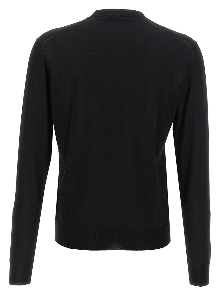 Prada Silk Sweater Maglioni - Nero | 40f2c254ef4247171a2a439f645120455e067e49