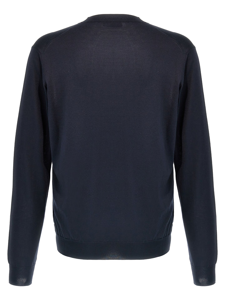 Prada Silk Sweater Maglioni - Blu | ef3b74e3dee4df518295f972eeceb69a4aad61aa